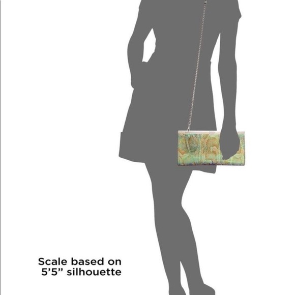 Christian Louboutin Handbags - Christian Louboutin Palmette Python Clutch